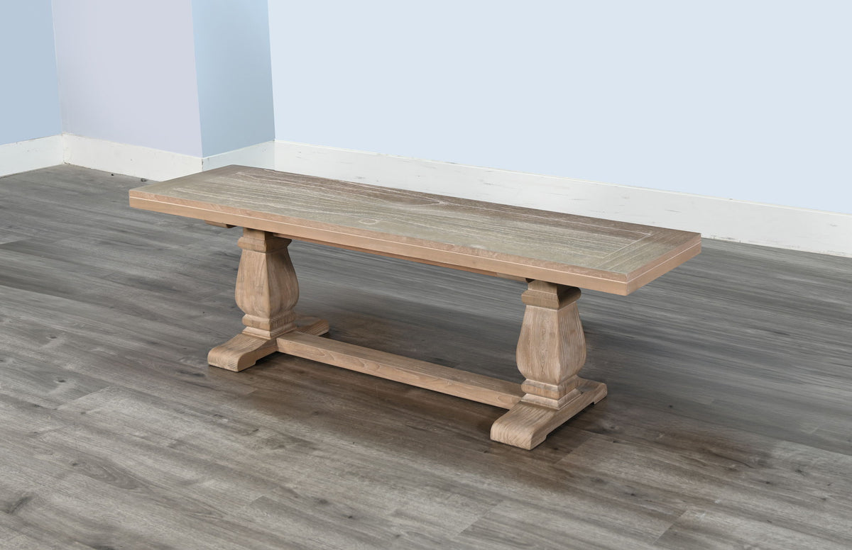 Gianna - Wood Dining Bench - Wheat