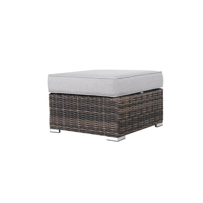 Stylish Outdoor Ottoman With Cushion For Comfort