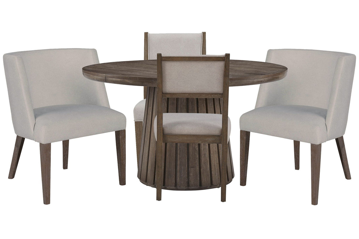 Kavanaugh - Extendable Round Dining Table Set