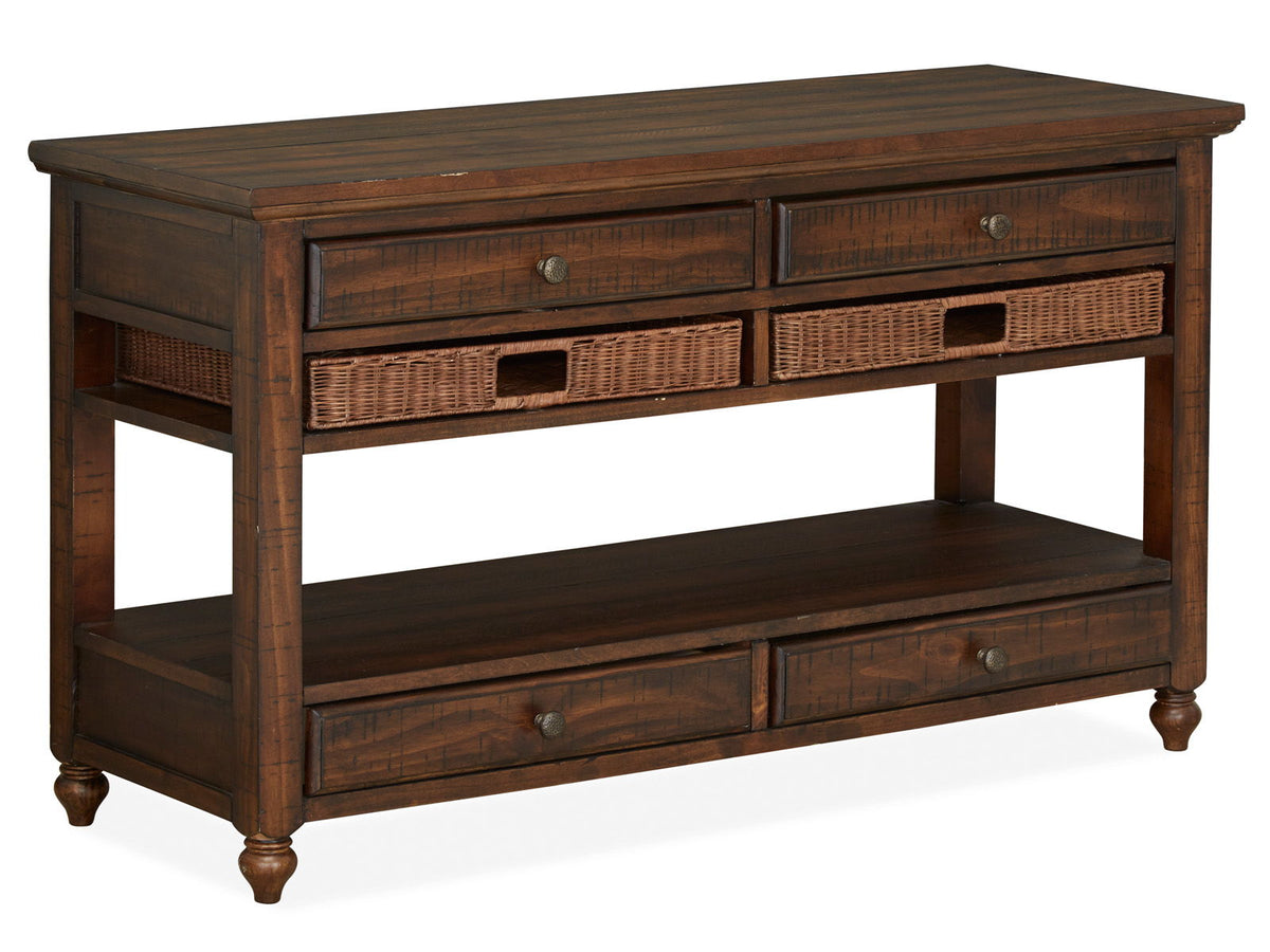 Cottage Lane - Wood Sofa Table - Coffee