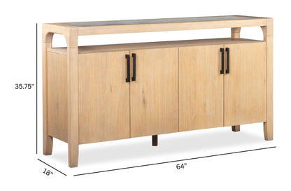 Somerset - Sideboard - Butternut and Omari Natural
