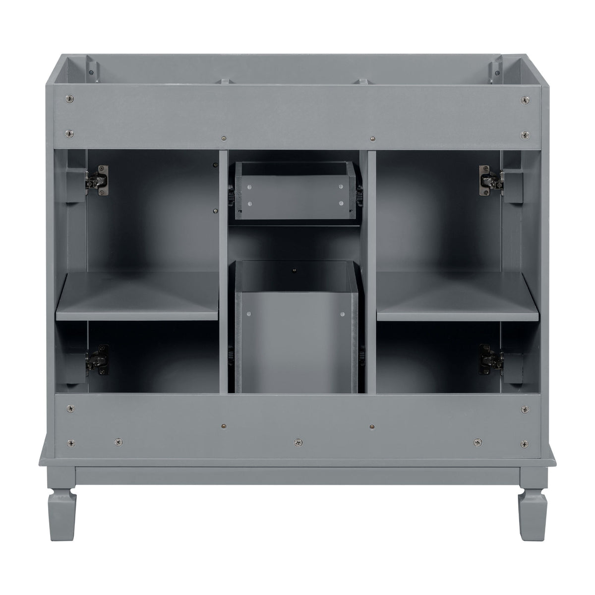 Bathroom Vanity Cabinet With 2 Soft Closing Doors And 2 Drawers