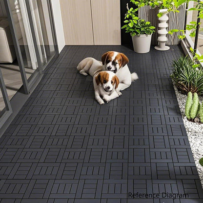 H Style Diy Module Interlocking Patio Deck Tiles