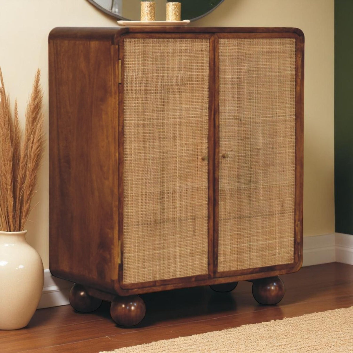 Larissa - 2 Door Cabinet - Brown