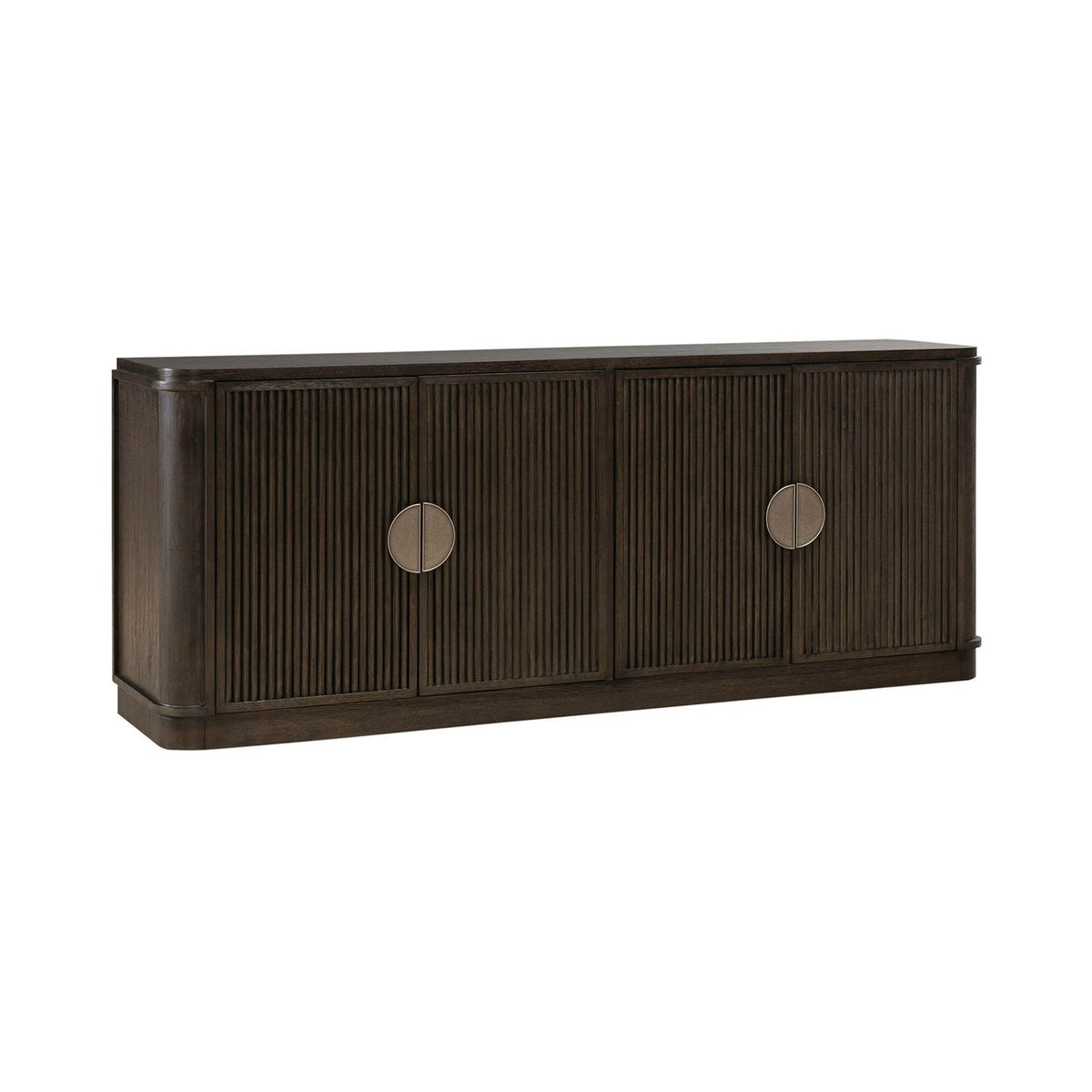 City View - 82" TV Console - Coffee Bean