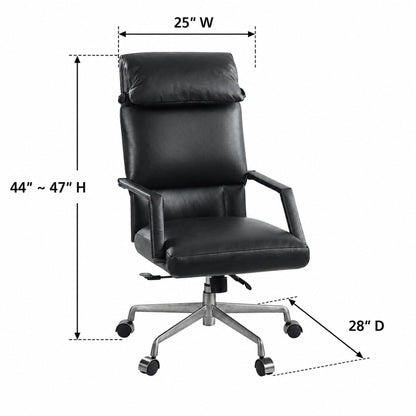 Dart - Swivel Office Chair - Black