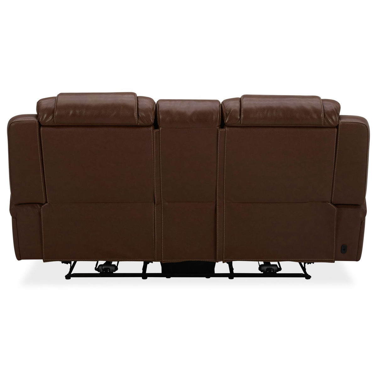 Caswell - Loveseat With Console P2 & ZG - Nature Chestnut