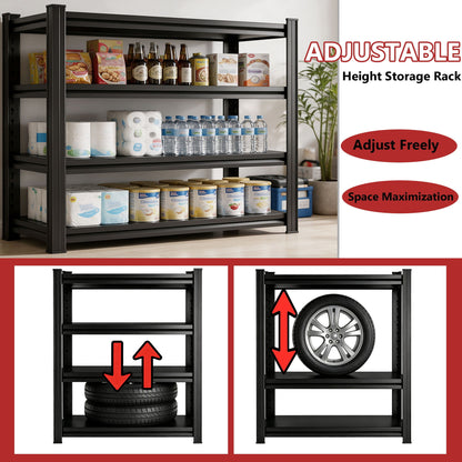 Adjustable Height Storage Shelving Units