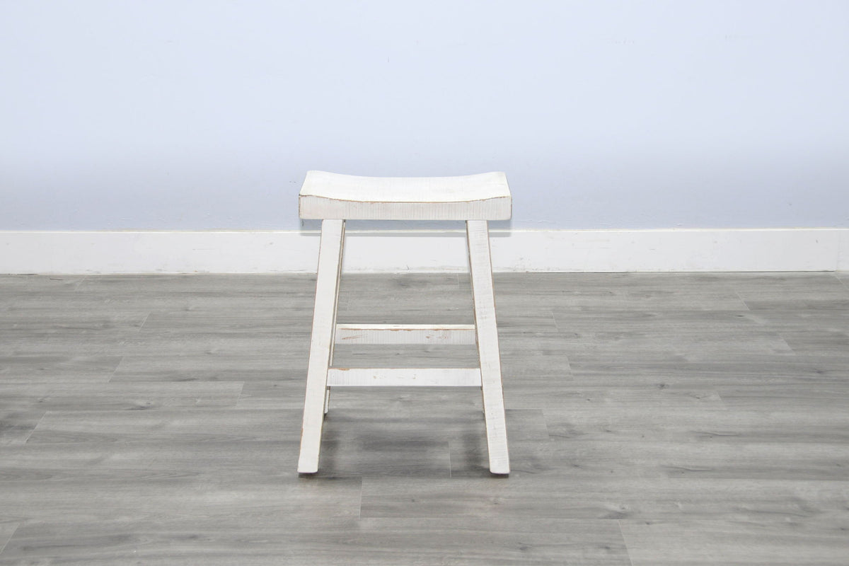 Marina - Stool With Wood Seat (Set of 2)