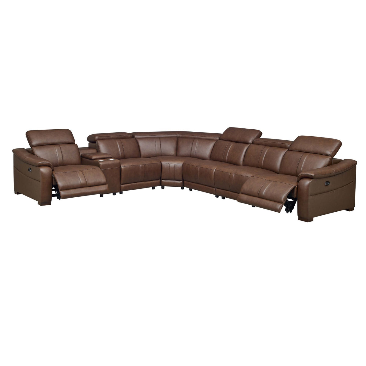 Modular Sectional & Recliner Seat And Adjustable Headrest