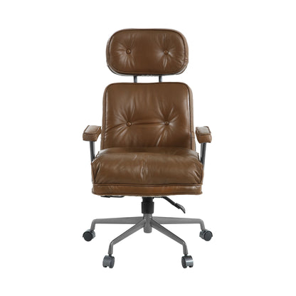 Dasya - Swivel Office Chair - Brown