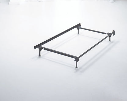 Anarasia - Full Sleigh Headboard with Bolt on Bed Frame - White