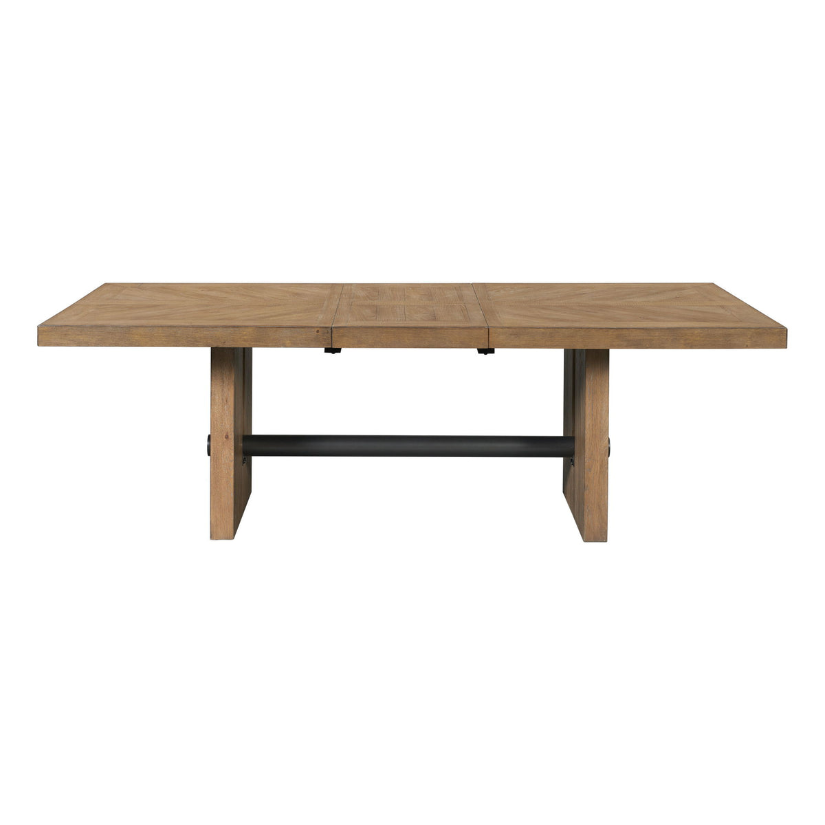 Landmark - Trestle Dining Table - Weathered Oak