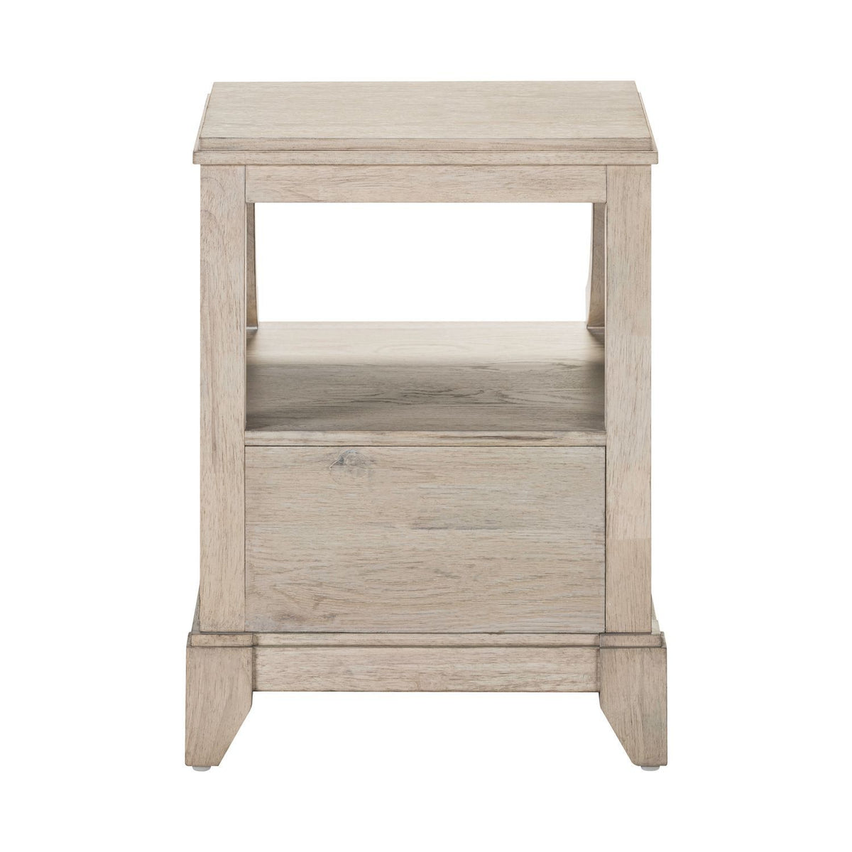 New Haven - Chairside Table - Sanctuary White