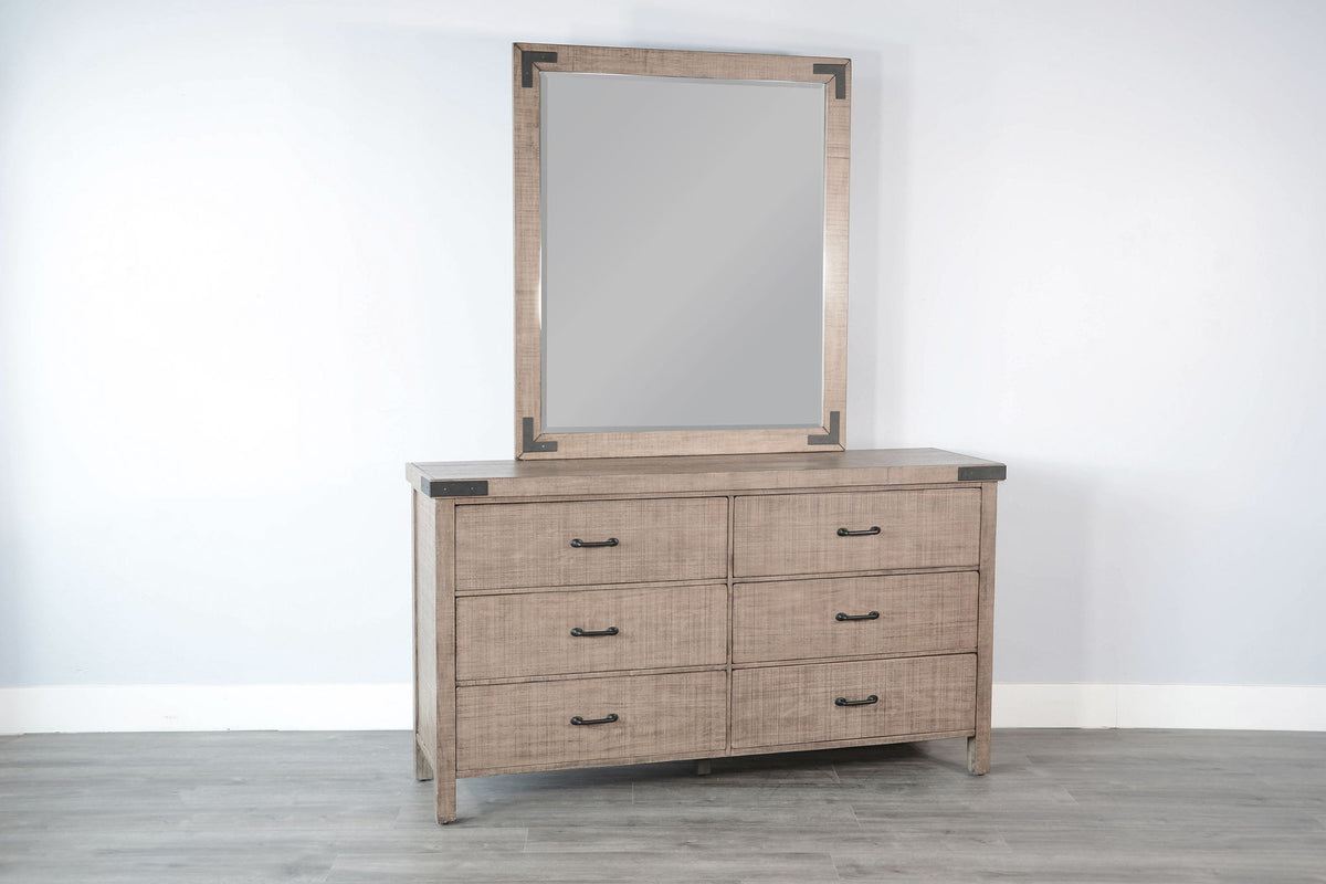 Desert Rock - Mirror - Light Brown