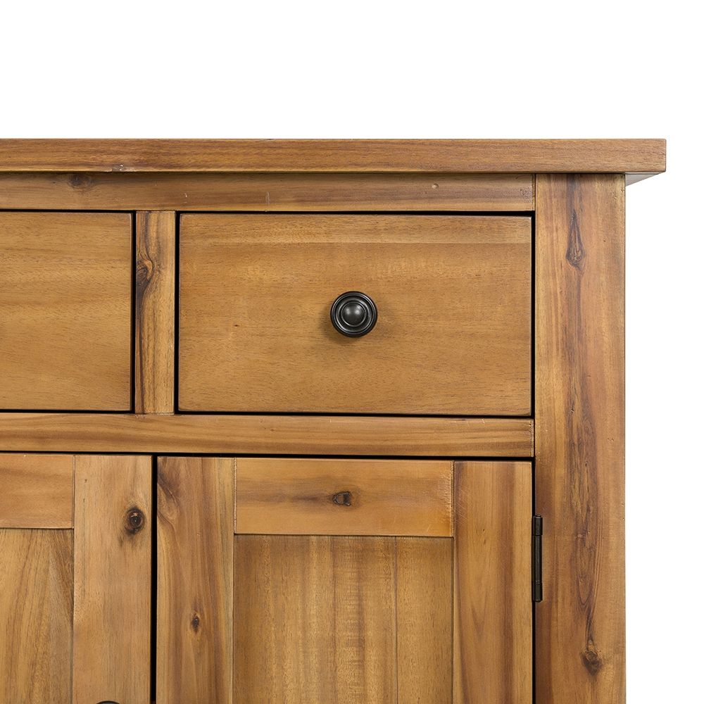 Farmhouse Cabinet Natural Wood