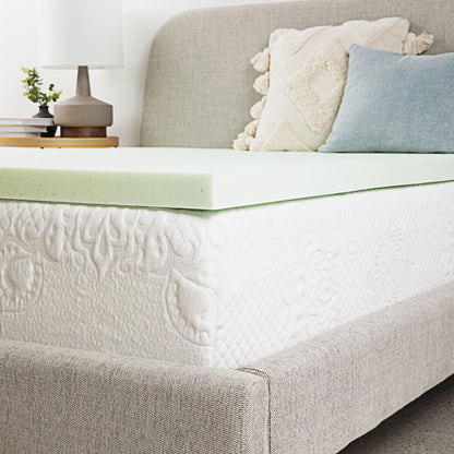 Bridgevine Home - 3" Cool Gel Memory Foam Mattress Topper
