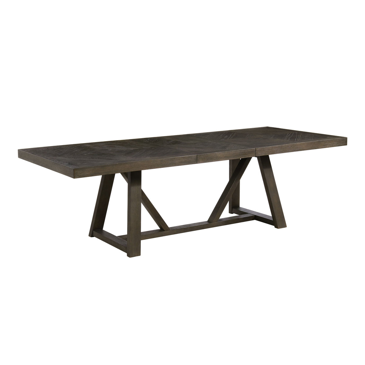 Hearst - Trestle Table - Reclaimed Chevron