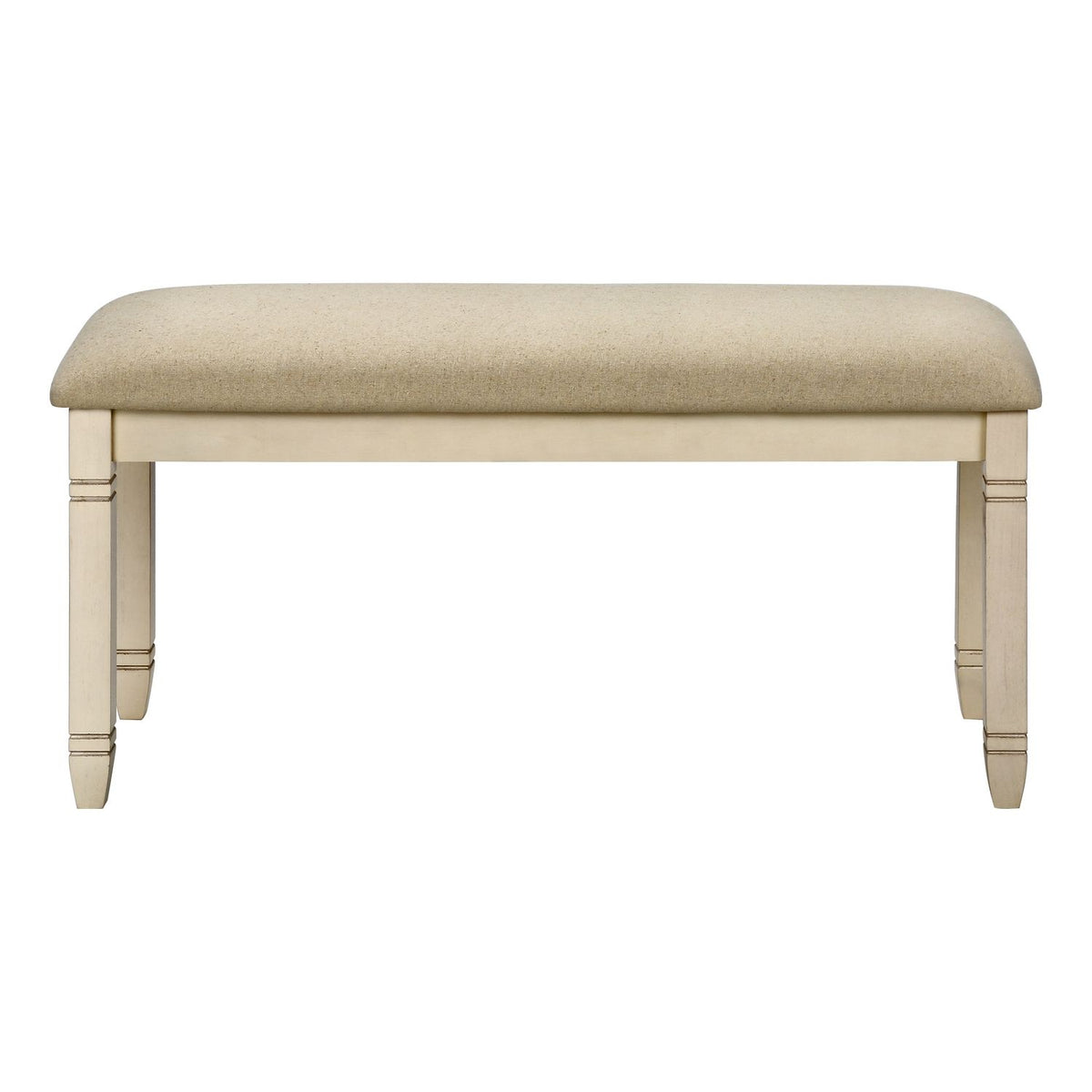 Upholstered Bench With Solid Legs