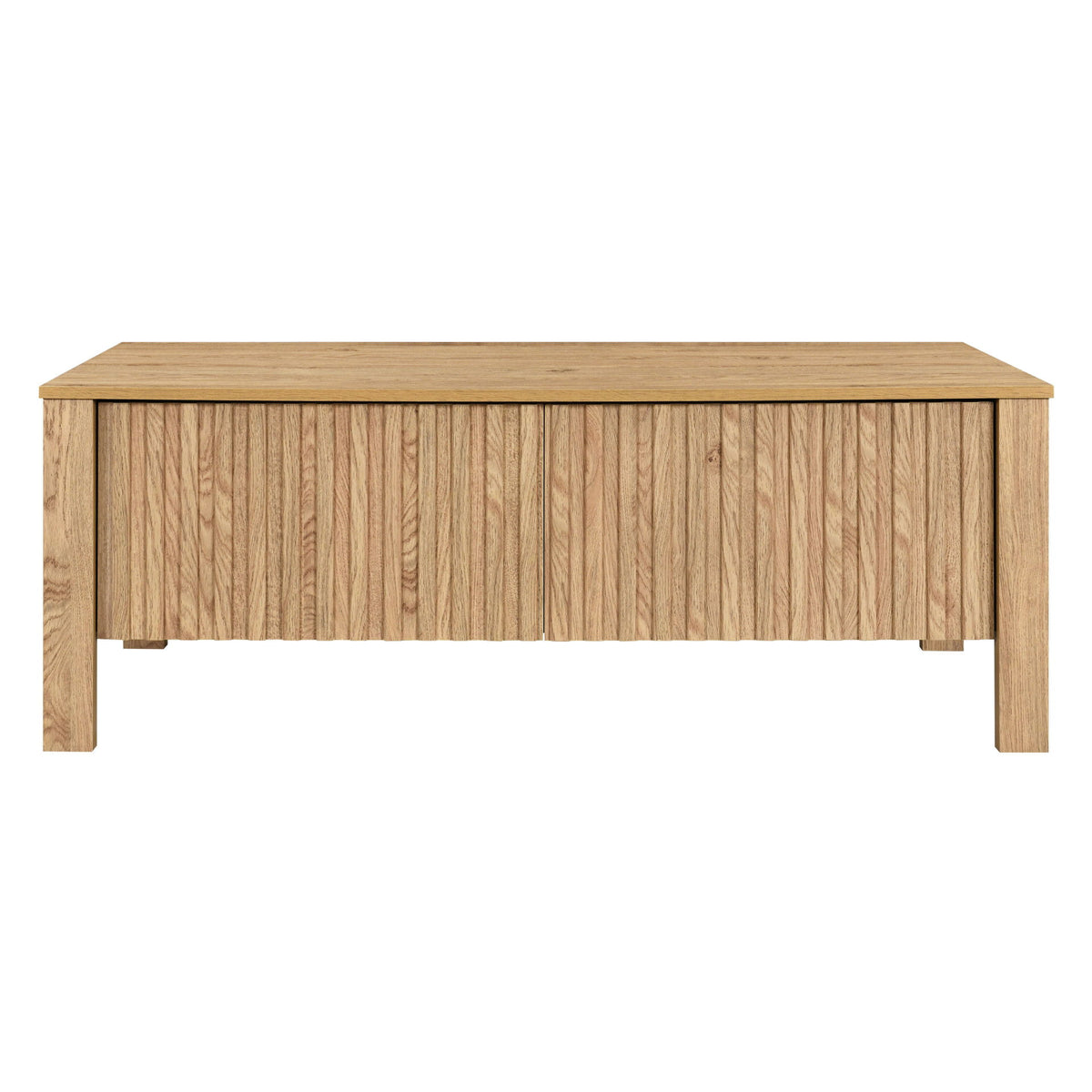 Thayer - 47" Two Drawer Coffee Table - Natural