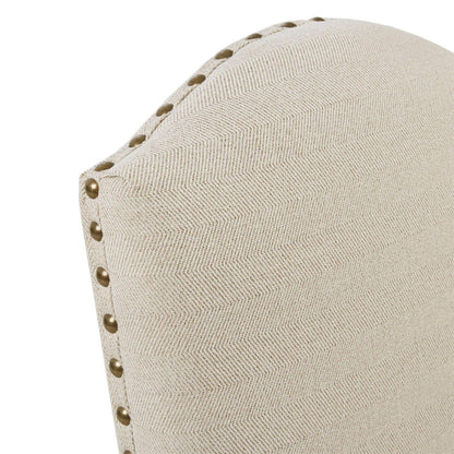 Dining Chair With Skirts (Set of 2) - Beige