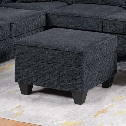 5 Piece Sectional Set With Left Arm Loveseat With USB Port