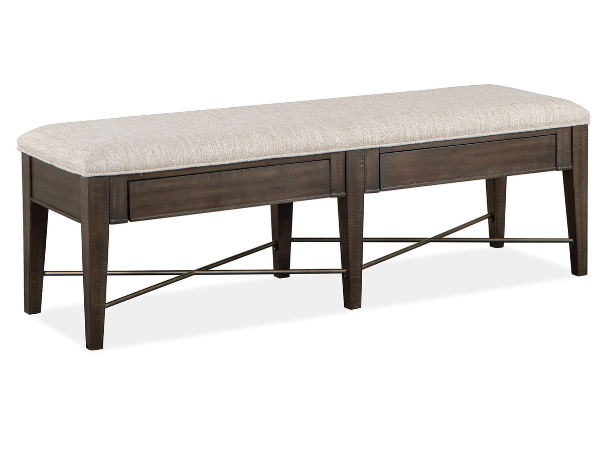 Westley Falls - Extendable Trestle Dining Table Set