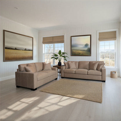 Dexter - Sofa With 4 Pillows - Taupe