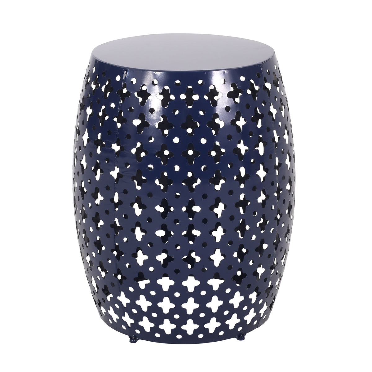 Modern Design, Metal End Table, Large