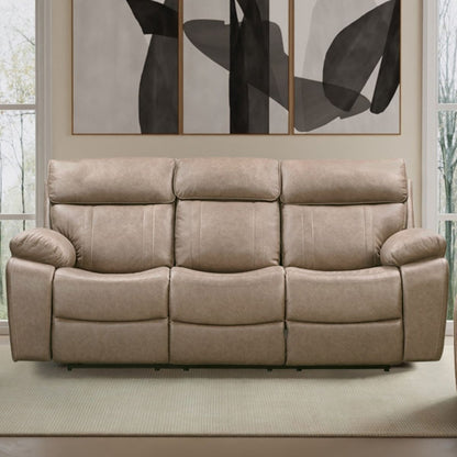Theon - Manual Reclining Sofa, Loveseat And Recliner - Stokes Toffee