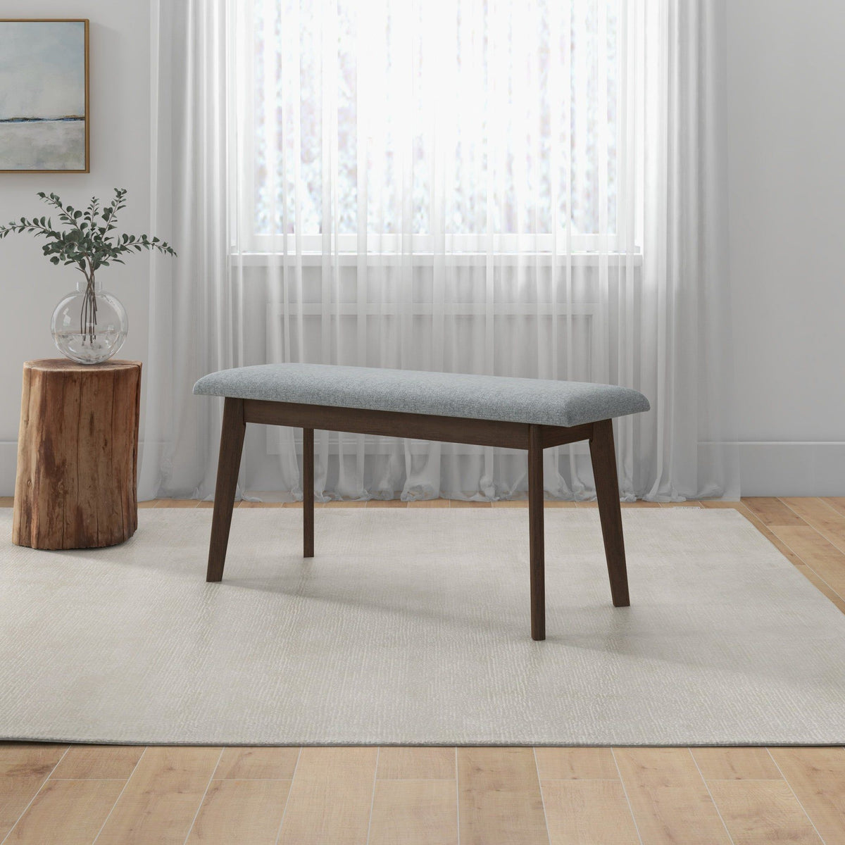 Carlos - Upholstered Bench