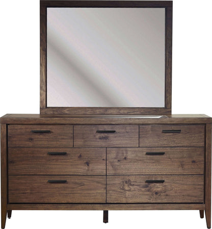 Boracay - Seven Drawer Walnut Dresser - Wild Oats Brown (2024)
