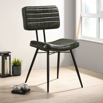 Molly - Upholstered Dining Chair (Set of 2) - Espresso