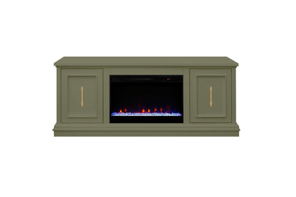 Jordan - Fireplace TV Stand
