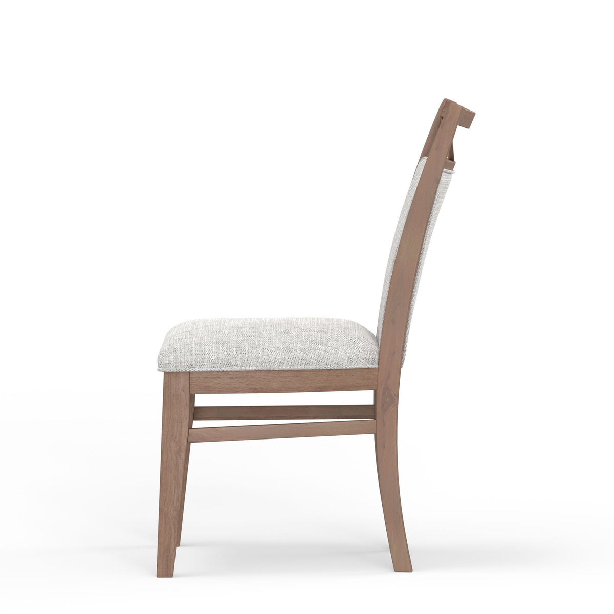 Americana Modern Dining - Upholstered Dining Chair (Set of 2) - Cotton White