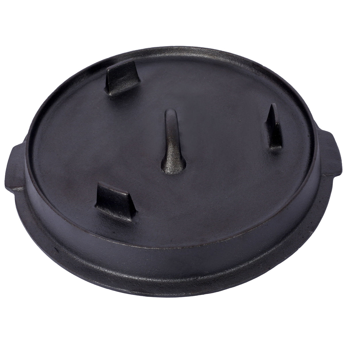 Pre-Seasoned Cast Dutch Oven With Skillet Lid And Pot Rack