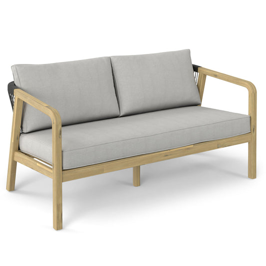 Palmetto - Outdoor Sofa - Silver