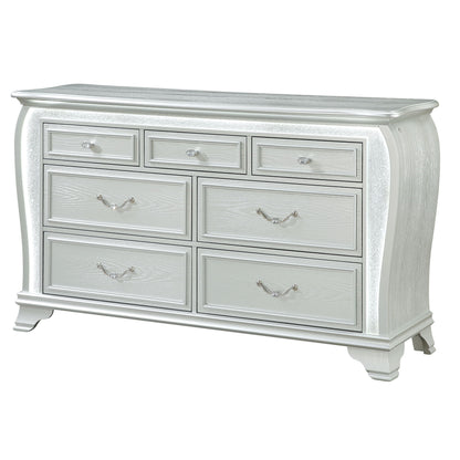Aurelia - Dresser With LED Lighting - Silver