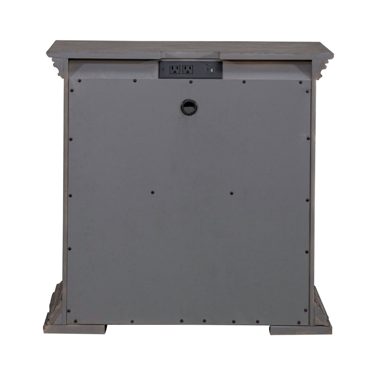 Big Valley - 2 Drawer Night Stand w/ Charging Station