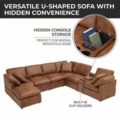 Modular Design Cloud Sofa, Freely Configurable