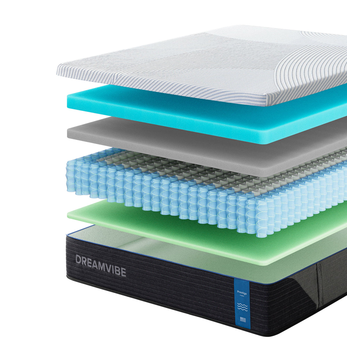 Deluxe - 13" Hybrid Mattress