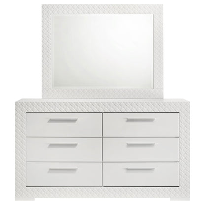 Pierce - 6 Drawer Dresser And Mirror