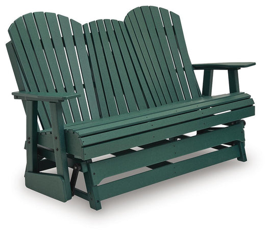 Shell Beach - Loveseat Glider - Green