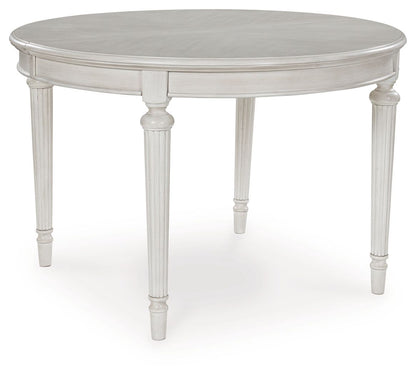 Montelaine - Oval Dining Room Extension Table - Antique White