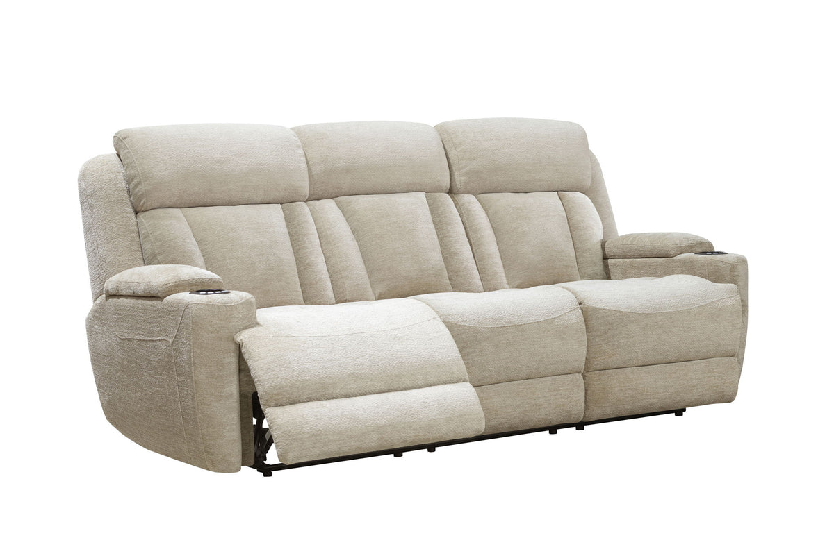 Dalton - Power Reclining Sofa, Loveseat, Recliner - Lucky Fawn