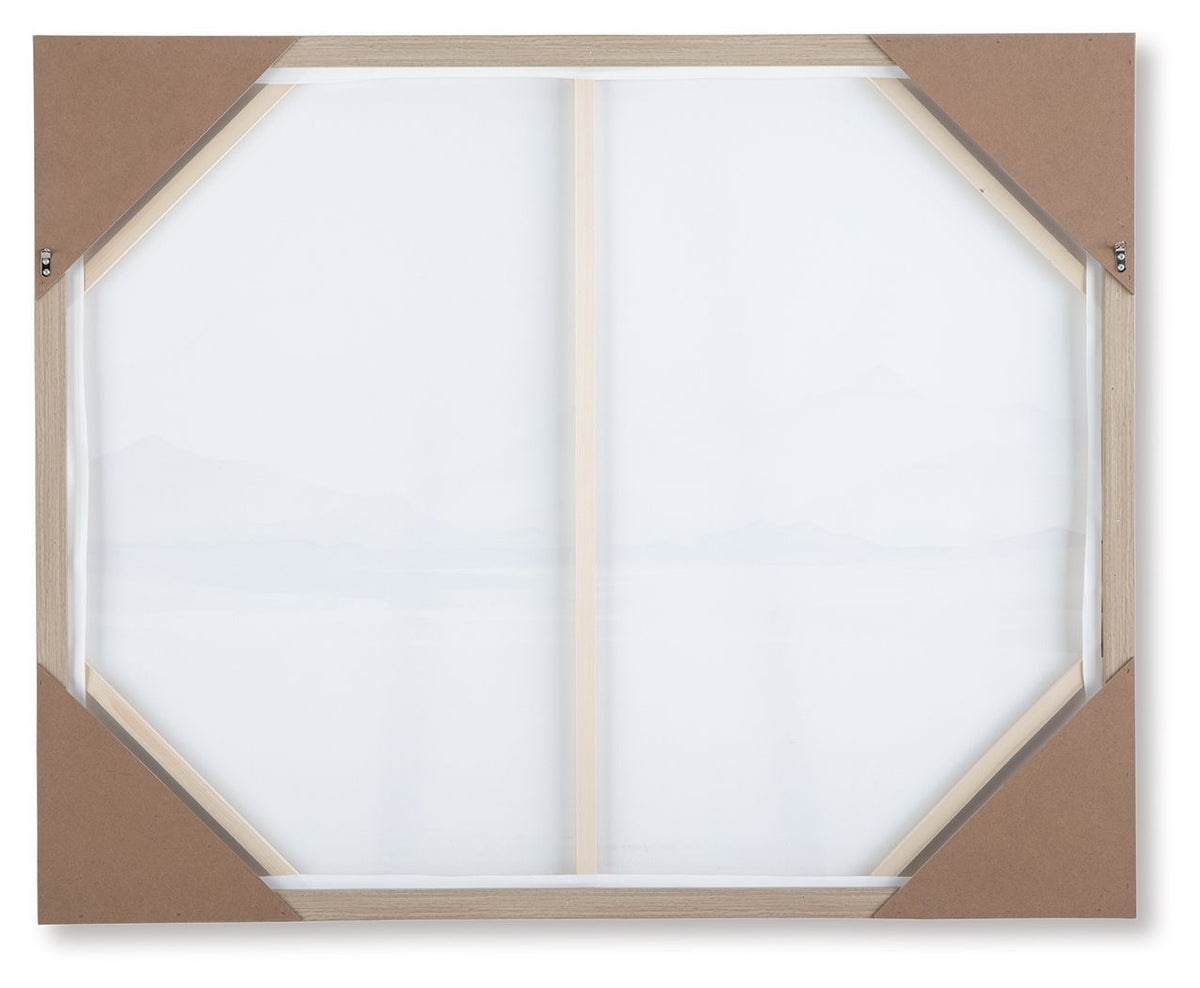 Karalen - Wall Art - White / Gray / Brown
