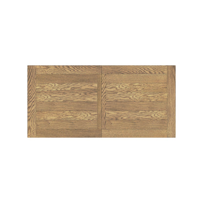 Hendricks - Trestle Table - Rustic Wheat / Raven