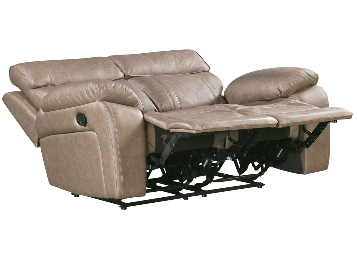 Theon - Reclining Loveseat - Stokes Toffee