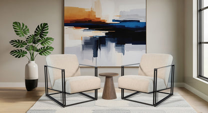 Chair With Metal Frame - Carioca