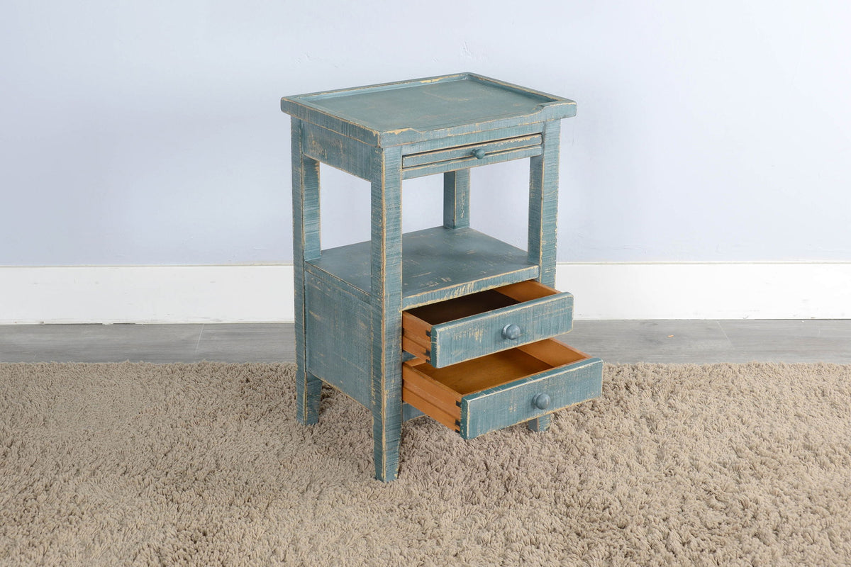 Marina - 27" Height Side Table - Sea Grass